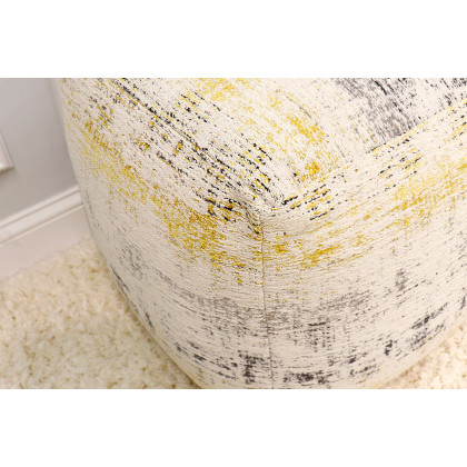 Pasargad - Grand Canyon Distressed Cotton Pouf