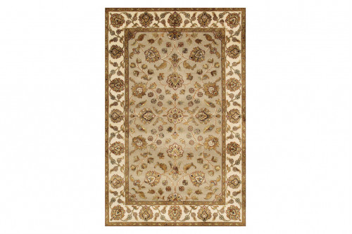 Pasargad™ - Agra Collection Hand-Knotted Silk and Wool Area Rug  48'' x 74'' (PPS-41 4X6)