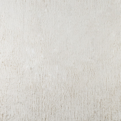 Pasargad Paris Shag Collection Hand-Woven Poly/Cotton Area Rug - Ivory, 48" x 72" (ppsr-13121 4x6)