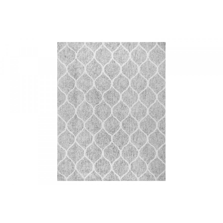 Pasargad Paris Shag Moroccan Hand-Woven Microfiber and cotton Shaggy Rug (PPSR-17071 9X12) - 108'' x 144''
