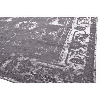 Pasargad - Silk Fusion Florence Collection Hand-Knotted Silk and Wool Area Rug 60'' x 96'' (PRAYA-07 DAR 5X8)