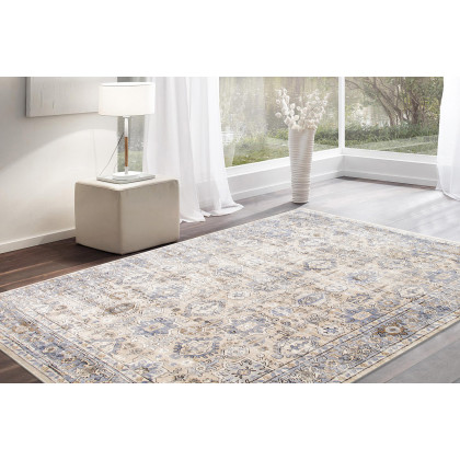 Pasargad Amadeus Design Power Loom Area Rug (PRC-1022BB 4X6) - 48'' x 72''