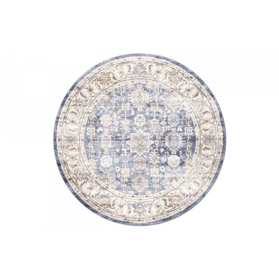 Pasargad Majestic Design Power Loom Area Rug (PRC-1022BI 8X8) - 96'' x 96''