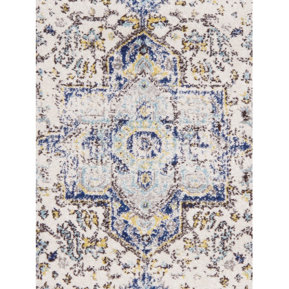 Pasargad Chelsea Collection Power-Loomed Polypropylene/Polyester Area Rug - Ivory, 32" x 72" (prc-5365 2.08x6)