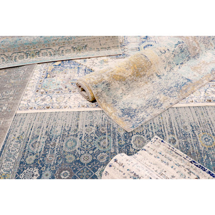 Pasargad Chelsea Design Power Loom Area Rug (PRC-5588BS 8X10) - 96'' x 120''