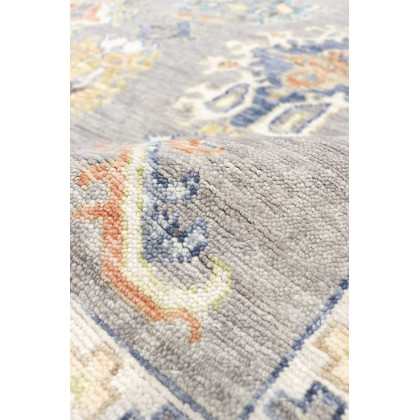 Pasargad - Oushak Collection Hand-Knotted Wool Area Rug in Gray, 119" x 169" (PRE-10031 10X14)
