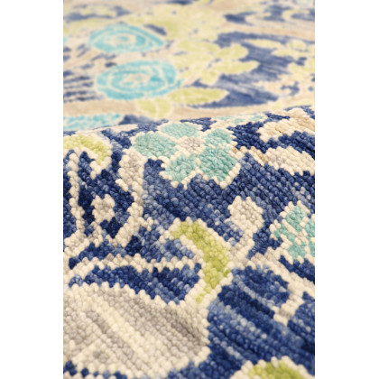 Pasargad - Oushak Collection Fine Wool Area Rug in Blue, 95" x 117" (PRE-13 8X10)