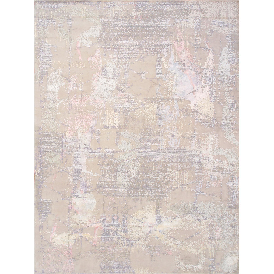 Pasargad - PRJ-8d Modern Collection Hand-Knotted Silk/Wool Area Rug