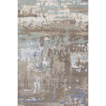 Pasargad - Transitional Collection Hand-Knotted Silk and Wool Area Rug 95'' x 120'' (PRR-01 8X10)