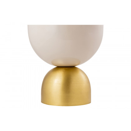 Pasargad - Calista Iron Round Side Table Brass Color