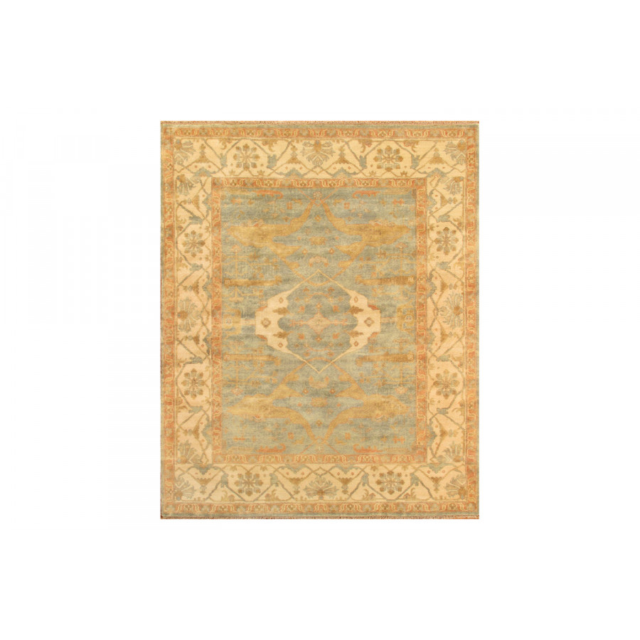 Pasargad - Oushak Collection Hand-Knotted Lamb's Wool Area Rug PS-1