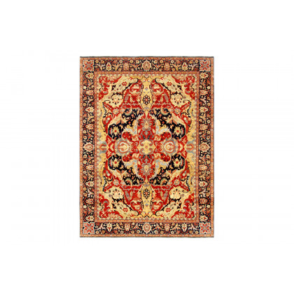 Pasargad - Oushak Collection Hand-Knotted Lamb's Wool Area Rug PS-1