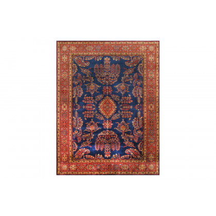 Pasargad - Peacok Thrn Sarouk Collection Hand-Knotted Lamb's Wool Area Rug PS-2