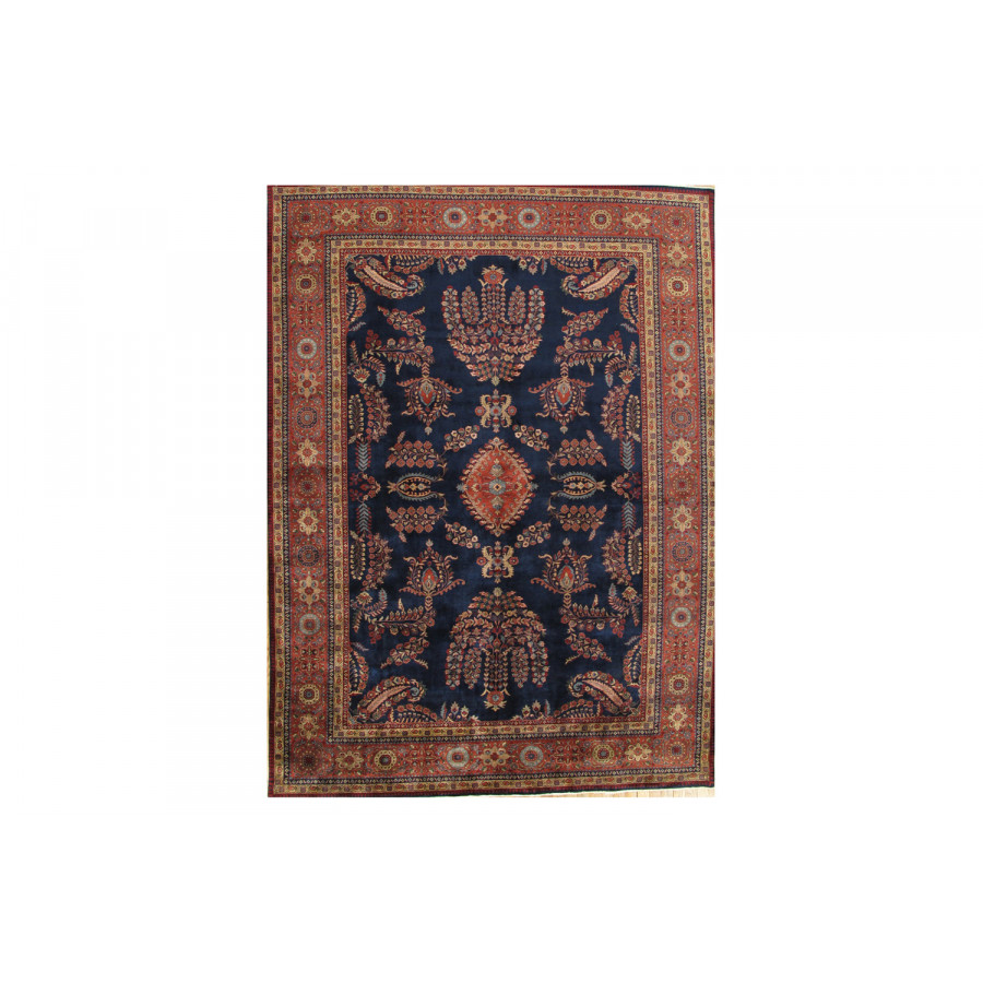 Pasargad - Peacok Thrn Sarouk Collection Hand-Knotted Lamb's Wool Area Rug PS-2
