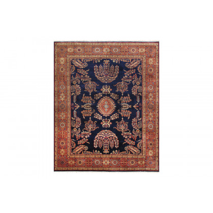Pasargad - Peacok Thrn Sarouk Collection Hand-Knotted Lamb's Wool Area Rug PS-2
