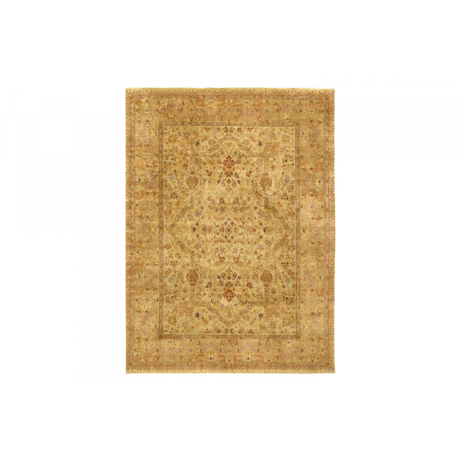 Pasargad Tabriz Collection Hand-Knotted Lamb's Wool Area Rug (PS-20 10X18) - 117'' x 214''