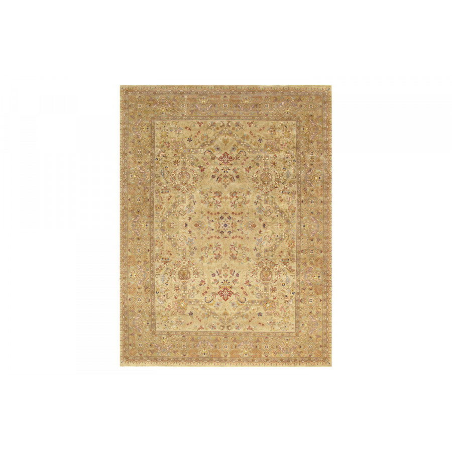 Pasargad Tabriz Collection Hand-Knotted Lamb's Wool Area Rug (PS-20 14X18) - 167'' x 219''