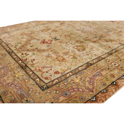 Pasargad Tabriz Collection Traditional Hand-Knotted Lamb's Wool Runner Rug (PS-20 2.09X13) - 33'' x 156''