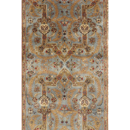 Pasargad Tabriz Collection Hand-Knotted Lamb's Wool Runner (PS-20 4.02X29) - 50'' x 349''