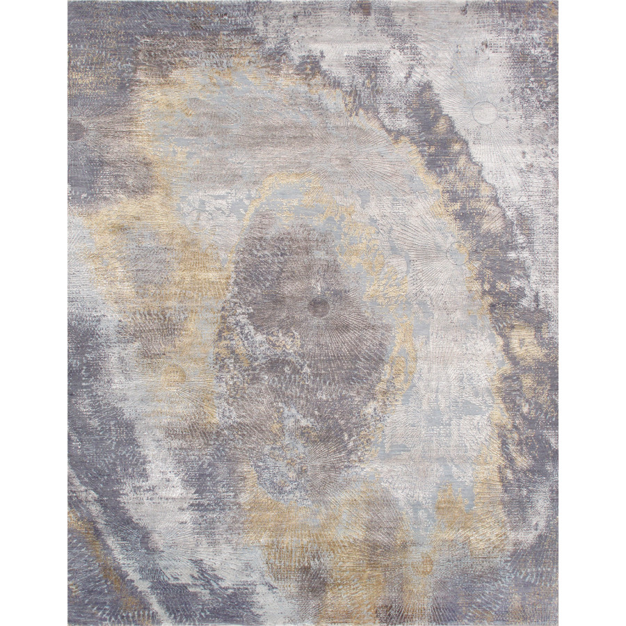 Pasargad - Cosmo Collection Hand-Knotted Silk/Wool Area Rug in Multi, 96" x 120" (ps-248 8x10)