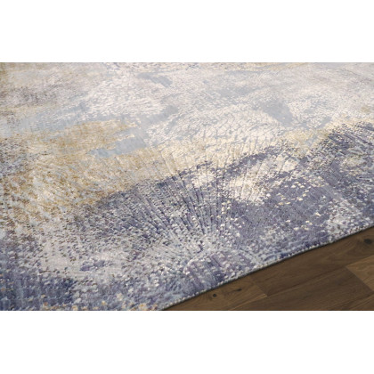 Pasargad - Cosmo Collection Hand-Knotted Silk/Wool Area Rug in Multi, 96" x 120" (ps-248 8x10)