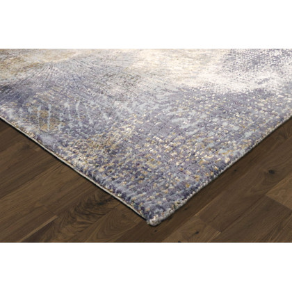 Pasargad - Cosmo Collection Hand-Knotted Silk/Wool Area Rug in Multi, 96" x 120" (ps-248 8x10)