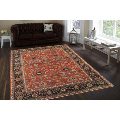 Pasargad Ferehan Collection Hand-Knotted Lamb's Wool Area Rug (PS-36 12X12) - 144'' x 147''