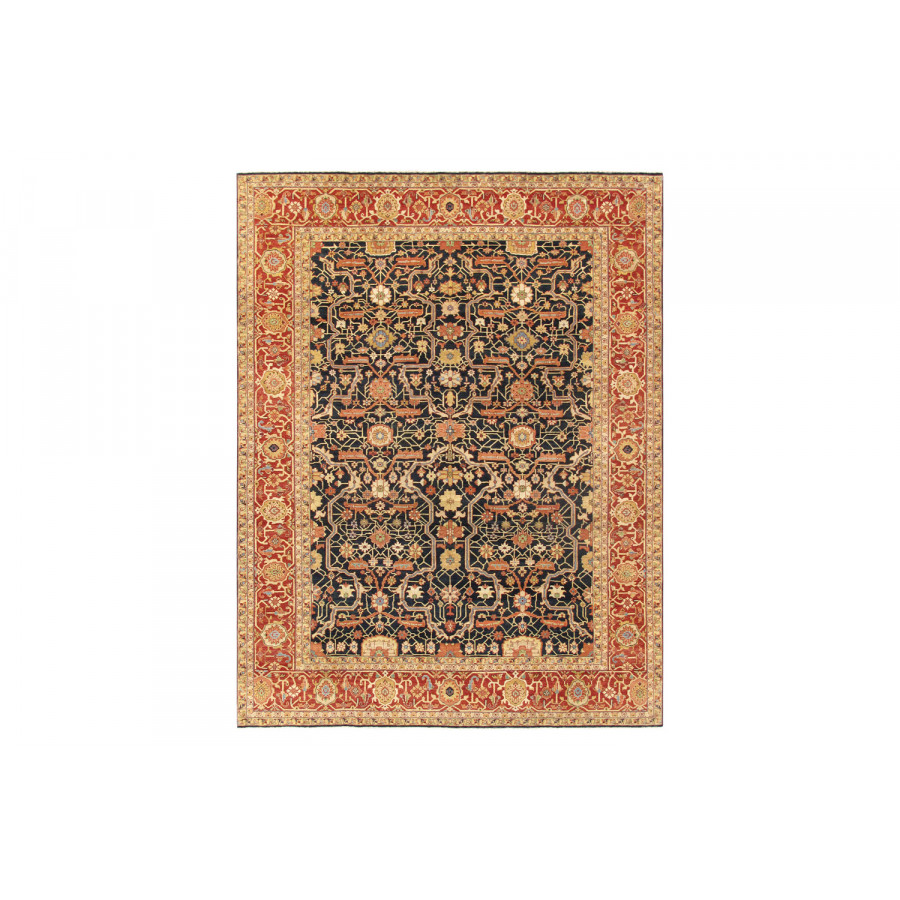 Pasargad - Turkish Ferehan Collection Hand-Knotted Lamb's Wool Area Rug 109'' x 146'' (PS-36N 9X12)