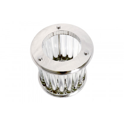 Pasargad - Lucian Lucite and Stainless Steel Hurricane