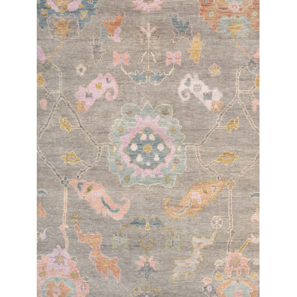 Pasargad - PSF-04 Oushak Collection Hand-Knotted Wool Area Rug