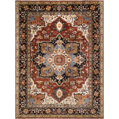 Pasargad - Serapi Collection Hand-Knotted Wool Area Rug