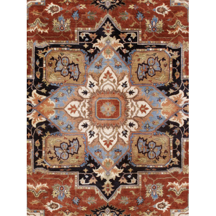Pasargad - Serapi Collection Hand-Knotted Wool Area Rug