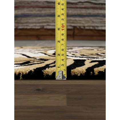 Pasargad - Forest Collection Hand-Tufted Wool Area Rug in Brown/Natural, 24" x 36" (psh-188 2x3)