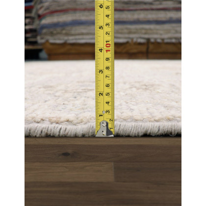 Pasargad - Oushak Collection Hand-Knotted Wool Area Rug in Silver/Gray, 110" x 146" (PSHR-12 9x12)