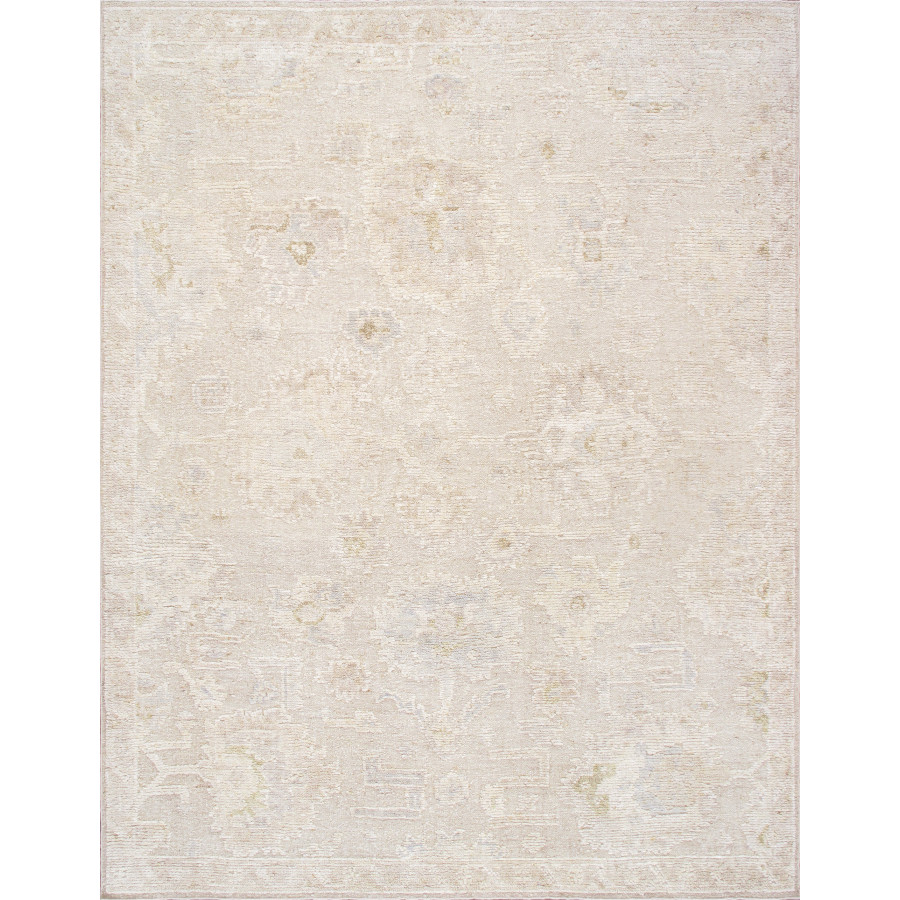 Pasargad - Oushak Collection Hand-Knotted Wool Area Rug in Camel, 111" x 146" (PSHR-62 9x12)