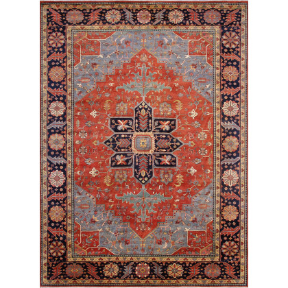 Pasargad - Serapi Collection Hand-Knotted Lamb's Wool Area Rug