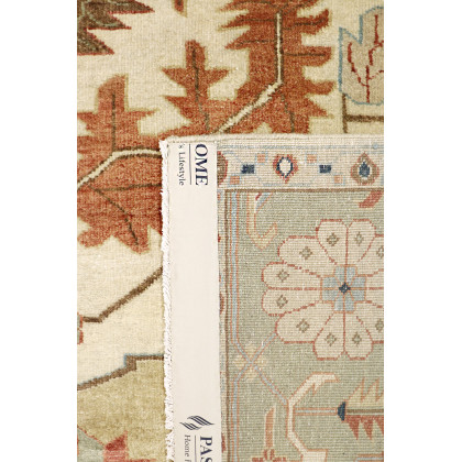 Pasargad - Serapi Collection Hand-Knotted Lamb's Wool Area Rug in Ivory/L. Green, 98" x 118" (PSJ-30 8x10)