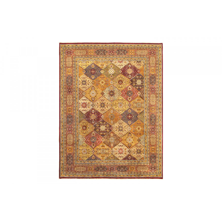 Pasargad Tabriz Collection Hand-Knotted Lamb's Wool Runner (PSK-2 4X12) - 48'' x 140''