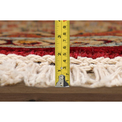 Pasargad Tabriz Collection Hand-Knotted Lamb's Wool Area Rug (PSK-2 MULTI 6X6) - 73'' x 73''