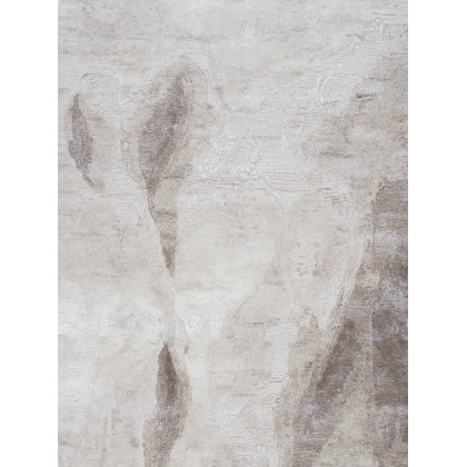 Pasargad - Astrid Collection Hand-Tufted Bamboo Silk/Wool Area Rug in Beige, 61" x 89" (PTF-949B 5x8)