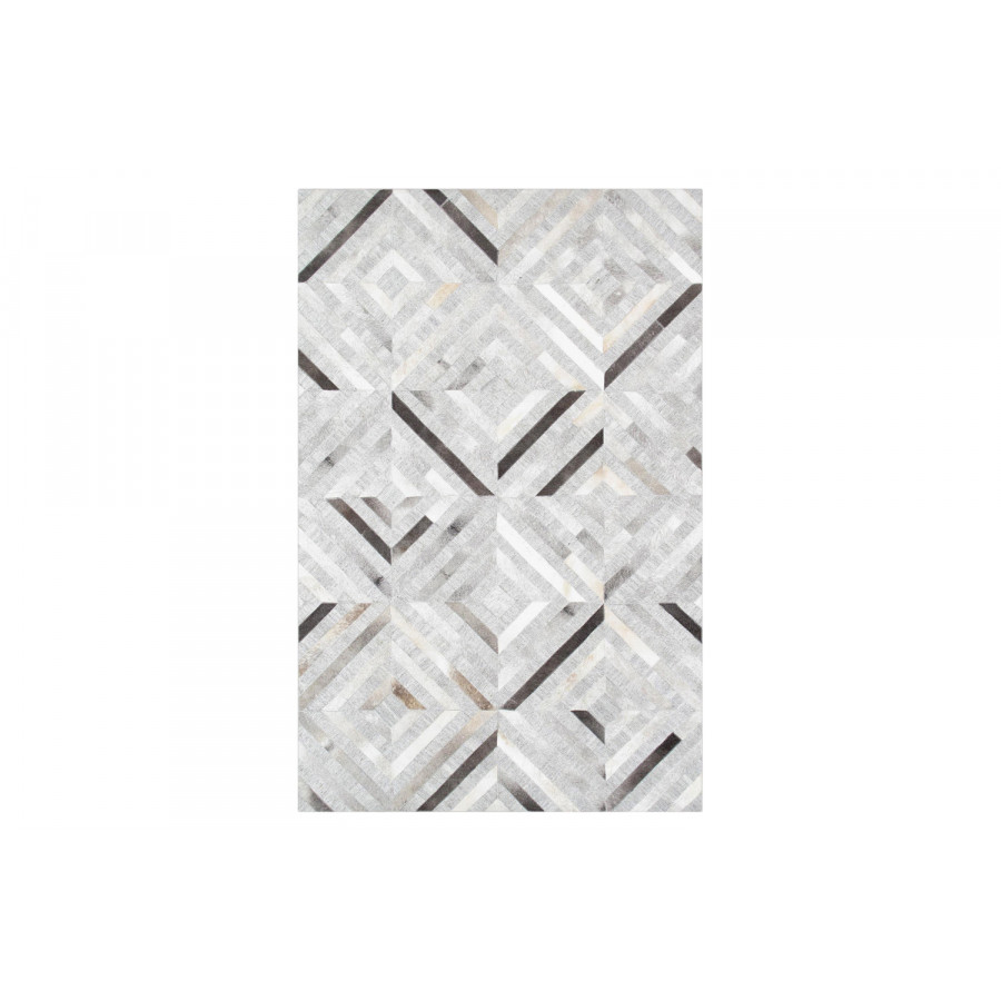 Pasargad Hand-Loomed Cowhide Sari Silk Area Rug (PTX-3104 10X14) - 120'' x 168''