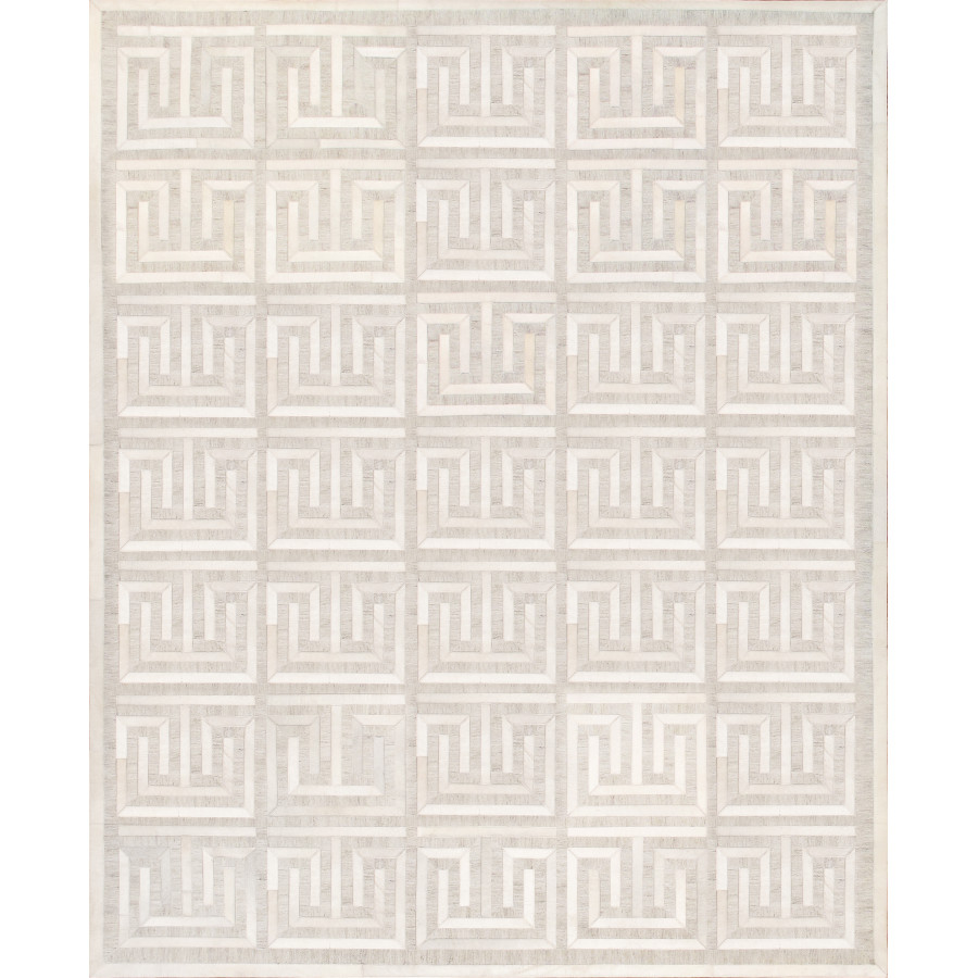 Pasargad - Galaxy Cowhide and Sari Silk Multicolor Area Rug PTX-3138