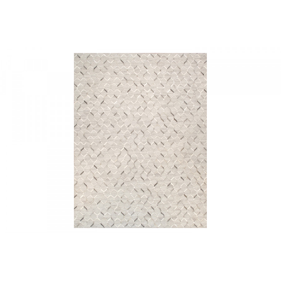 Pasargad - Hand-Loomed Cowhide Sari Silk Area Rug PTX-3284