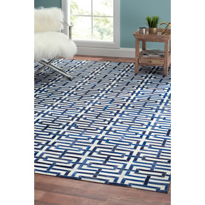 Pasargad Hand-Loomed Cowhide Area Rug (PTX-4165 8X10) - 96'' x 120''