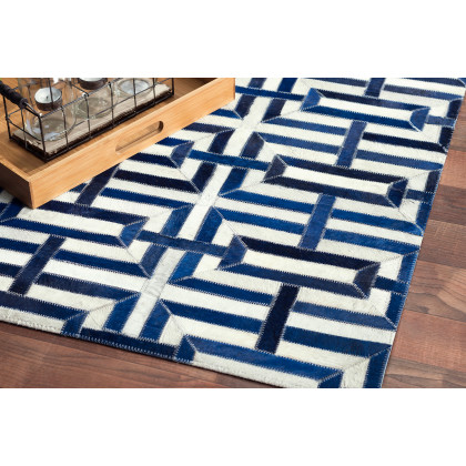 Pasargad Hand-Loomed Cowhide Area Rug (PTX-4165 8X10) - 96'' x 120''