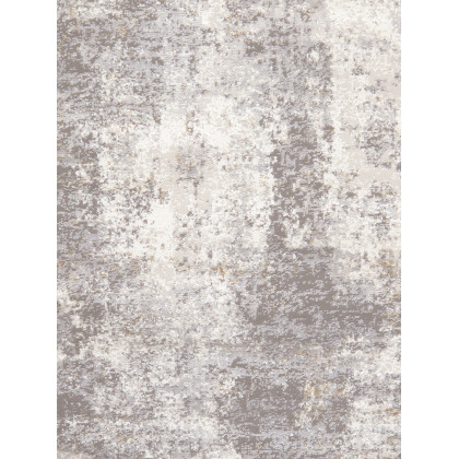 Pasargad Stella Collection Power-Loomed Polypropylene/Polyester Area Rug - L. Gray, 36" x 60" (pvha-44 3x5ovl)