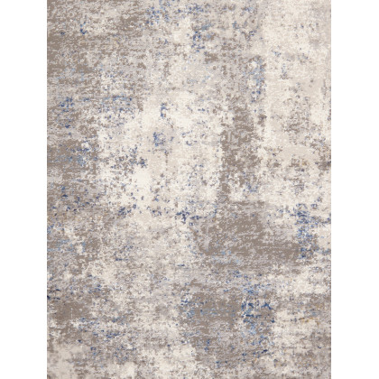 Pasargad Stella Collection Power-Loomed Polypropylene/Polyester Area Rug - Beige/L. Gray, 36" x 60" (pvha-46 3x5ovl)