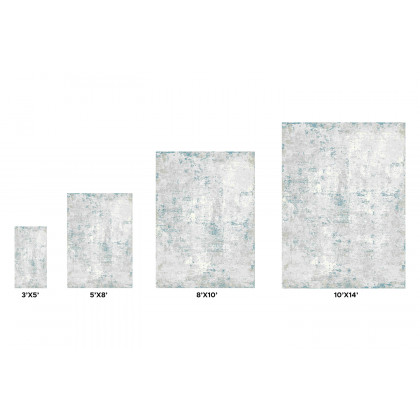 Pasargad Stella Design Power Loom Area Rug (PVHA-46 3X7) - 32'' x 78''