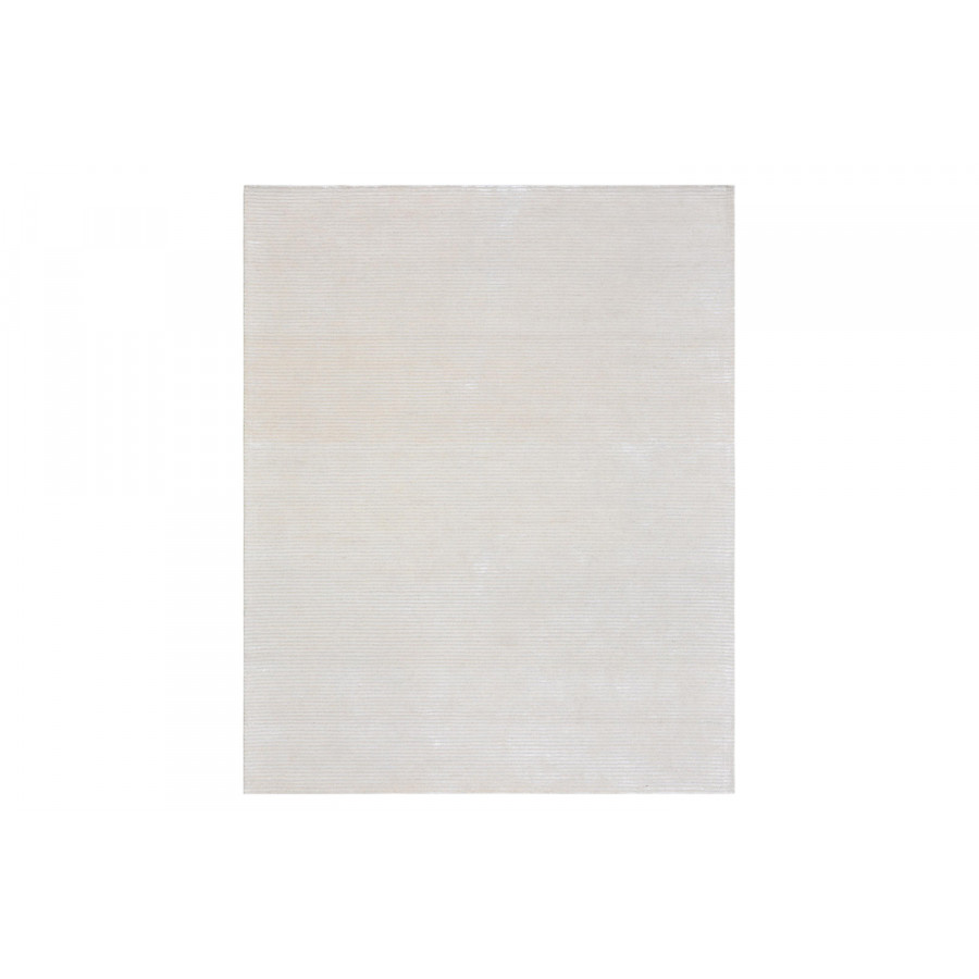 Pasargad Edgy Collection Hand-Tufted Beige/Beige Bamboo Silk and Wool Area Rug (PVNY-1 10X14) - 117'' x 165''