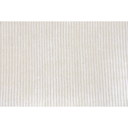 Pasargad Edgy Collection Hand-Tufted Silk and Wool Beige Runner Rug (PVNY-1 RNR 2.6X10) - 30'' x 120''